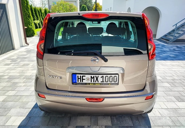 Nissan Note cena 22900 przebieg: 95069, rok produkcji 2011 z Przysucha małe 562